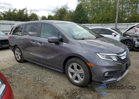 2019 Honda Odyssey Exl из США, поврежденный, VIN 5FNRL6H74KB063707